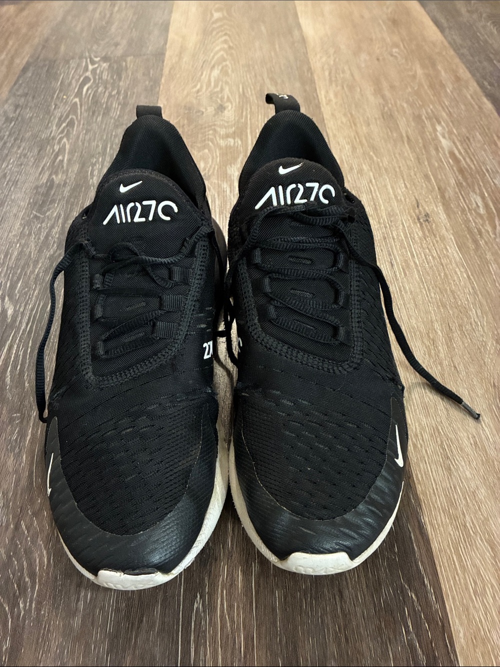 Nike Air270 Women’s Black and White Athletic Sneakers